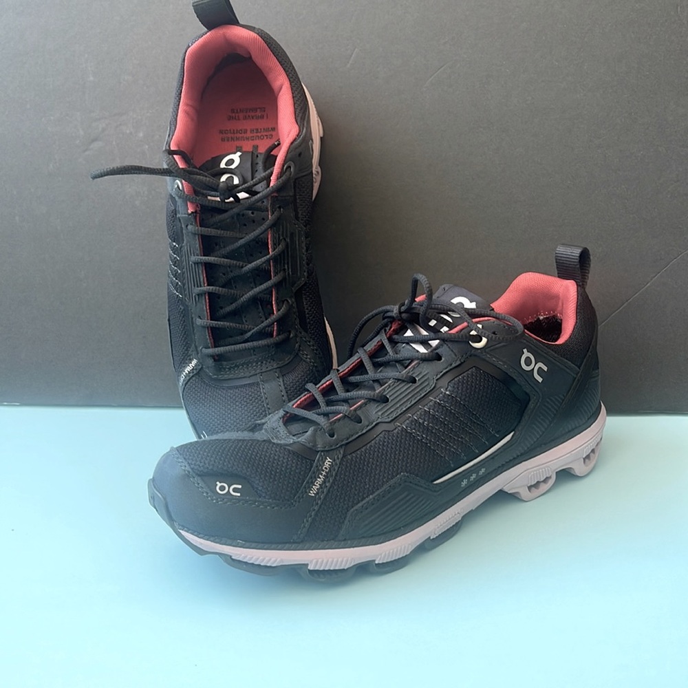 On Running Women’s Cloud Runner Winter Edition - Gray, Red, & Light Lavender